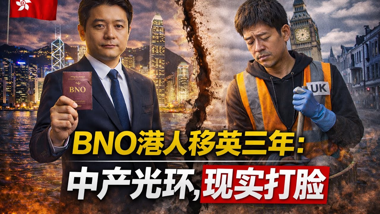 从香港中产到英国打工：BNO港人移民的困局真相