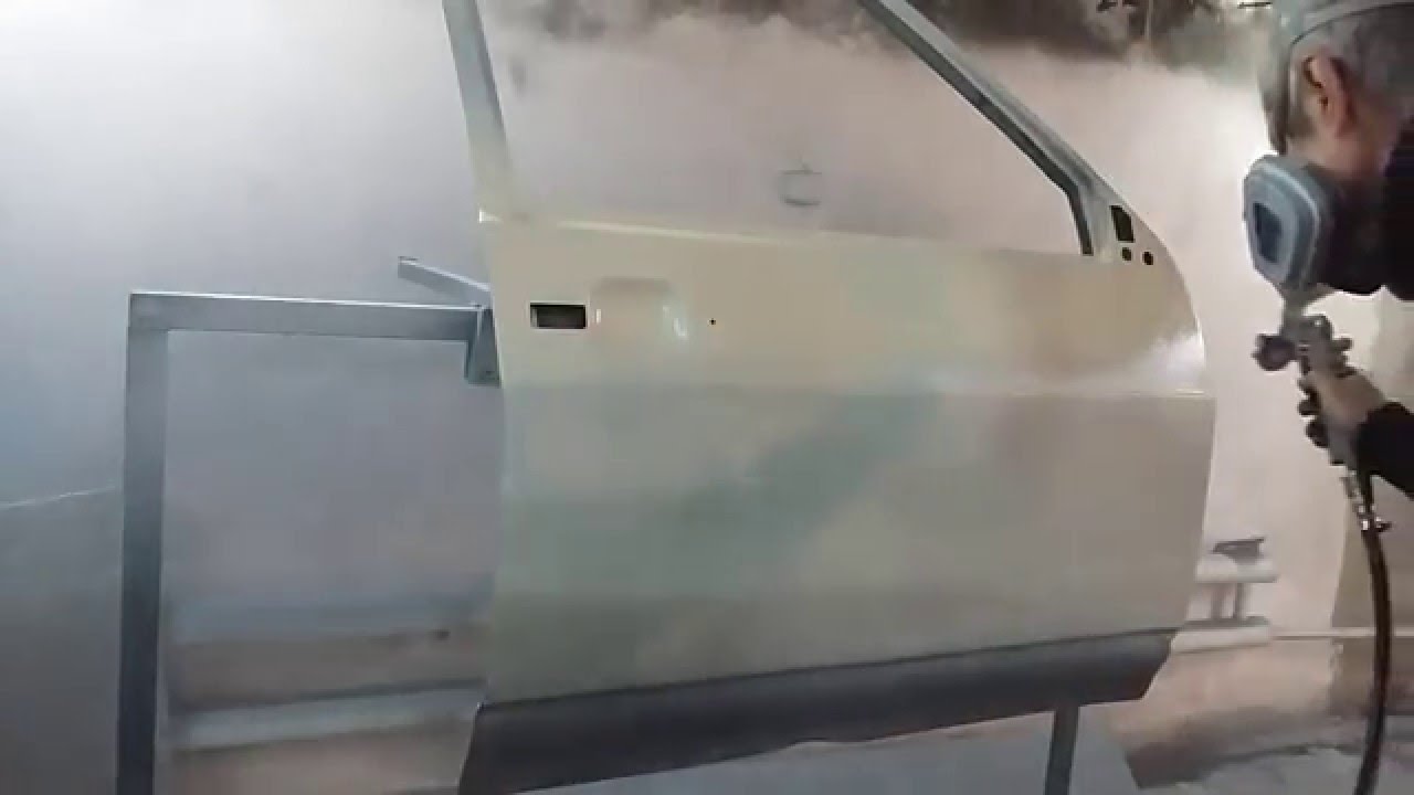 Покраска Алкидной эмалью с добавлением лака.Эксперимент!