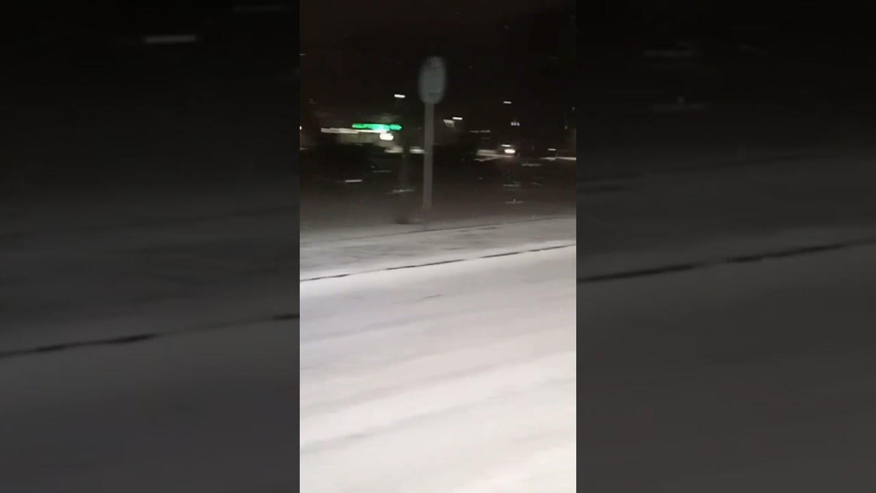 Racibórz 11.01.2026 intensywne opady śniegu i silnym wiatrem ❄️ 
