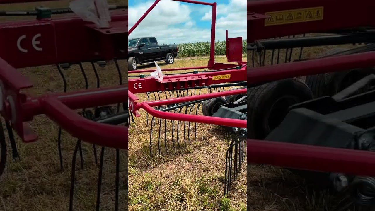 FPM RS410/11+ Hay Rake in Action