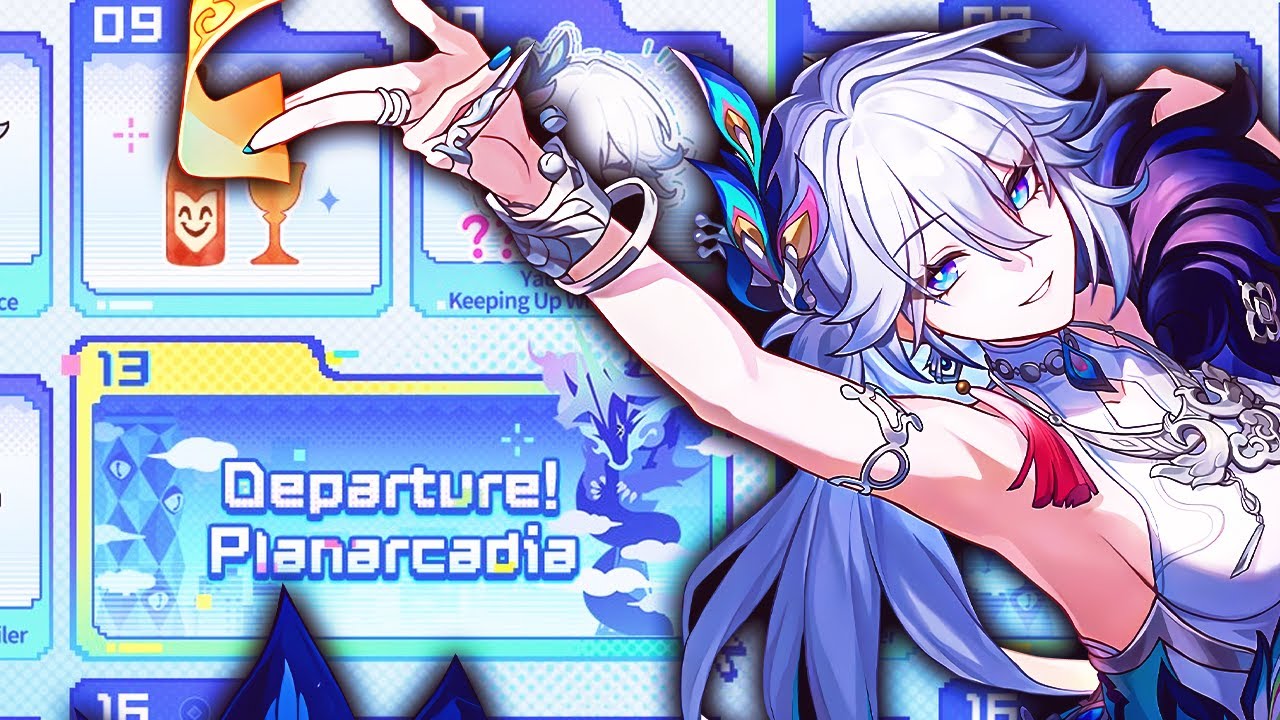 Новая карта железной дороги Honkai Star! Версия 4.0 скоро!