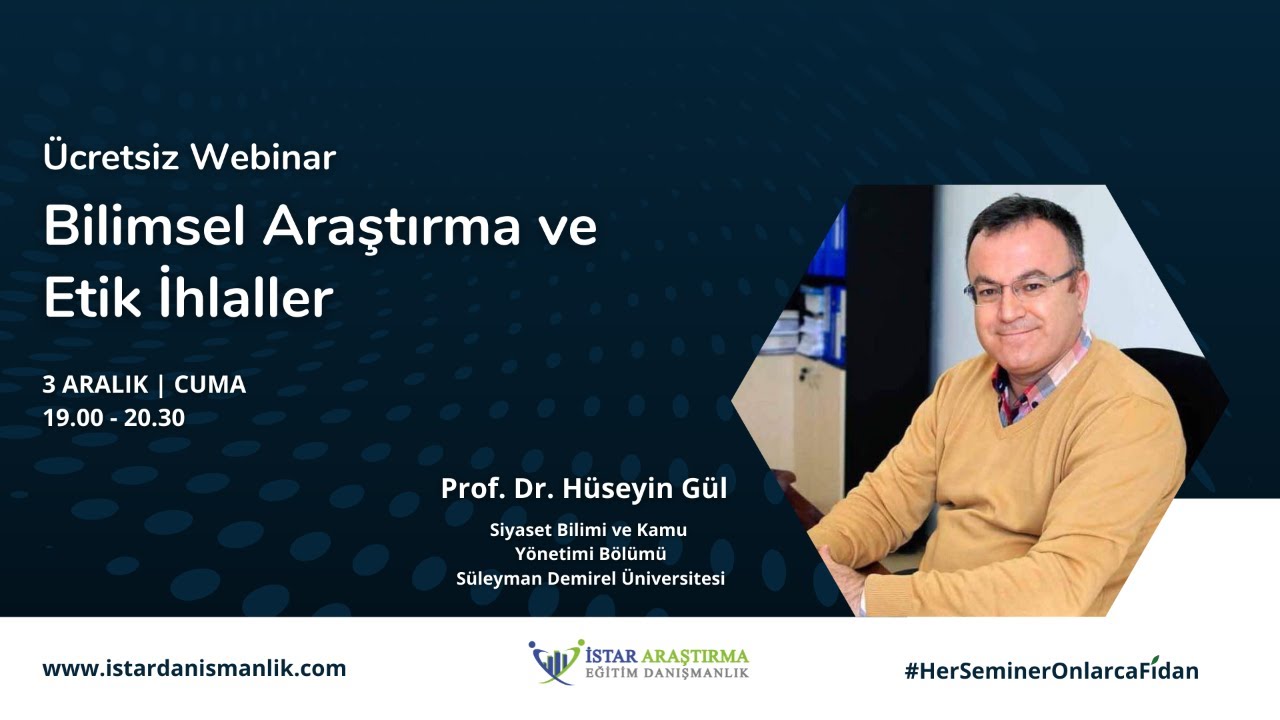 Bilimsel Araştırma ve Etik İhlaller Semineri