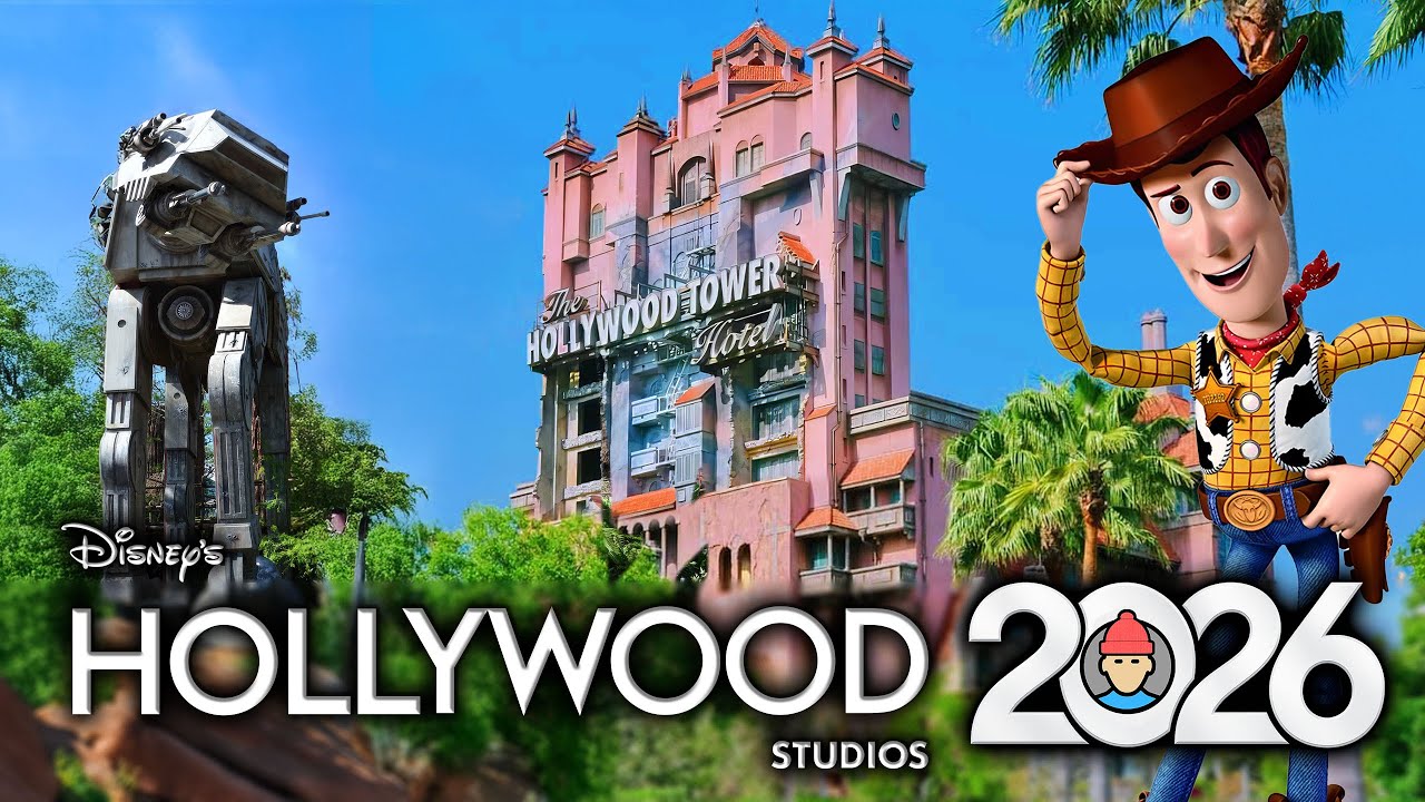 Disney's Hollywood Studios RIDES and ATTRACTIONS 2026 | Walt Disney World