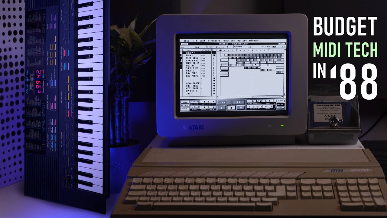 Самая дешевая домашняя MIDI-студия 1988 года