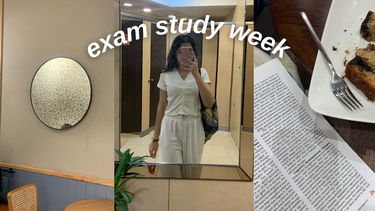 exam study week ♡ | cbse grade 11