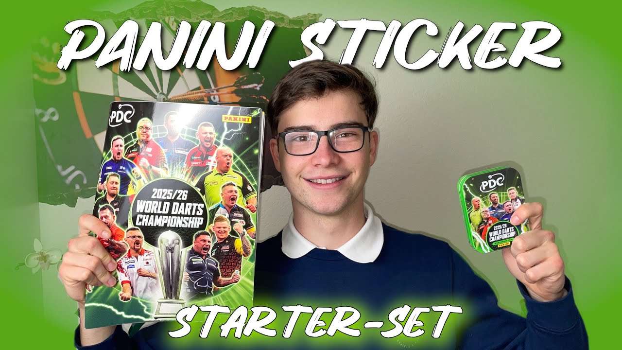 Phil Taylor im Pack!!😍  | Panini Darts WM 2026 Sticker Unboxing
