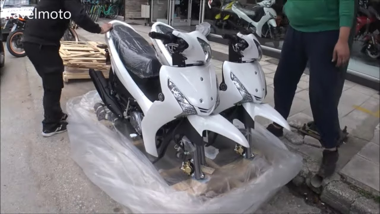 Unboxing YAMAHA CRYPTON S 115cc (δείτε πως έρχονται τα παπιά στην Ελλάδα)