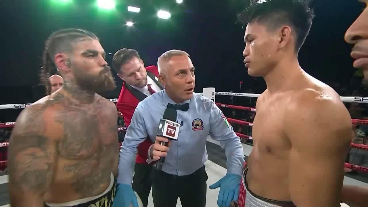 Weljon Mindoro (Philippines) vs Tyler Goodjohn (England) - KNOCKOUT, Full Fight Highlights