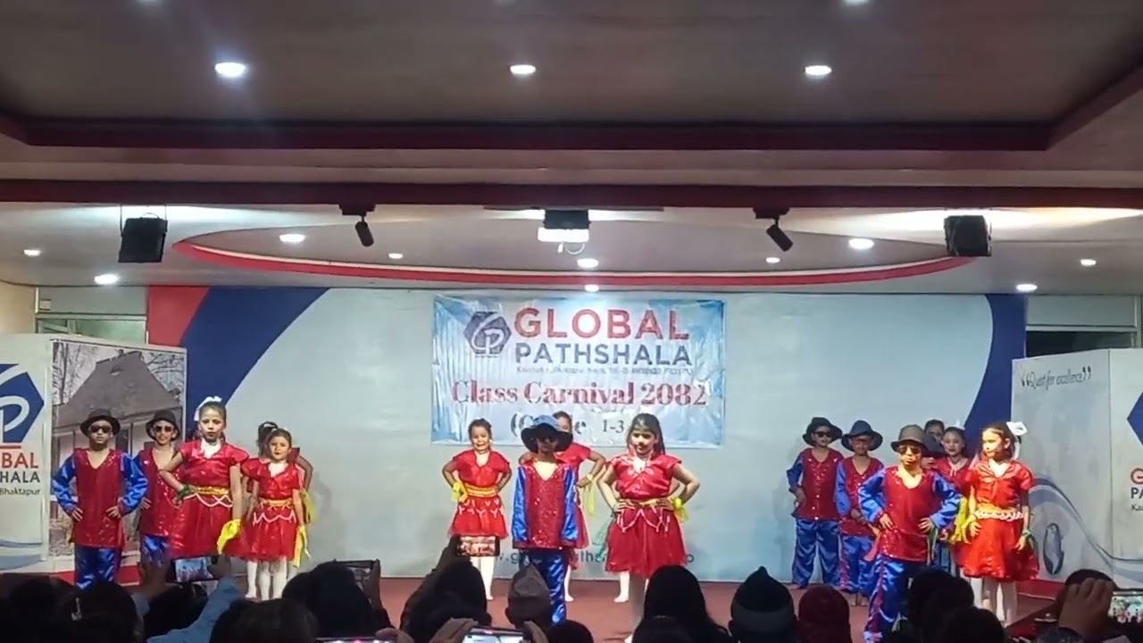 @aadhya dancing in class 2 carnival at global pathshala