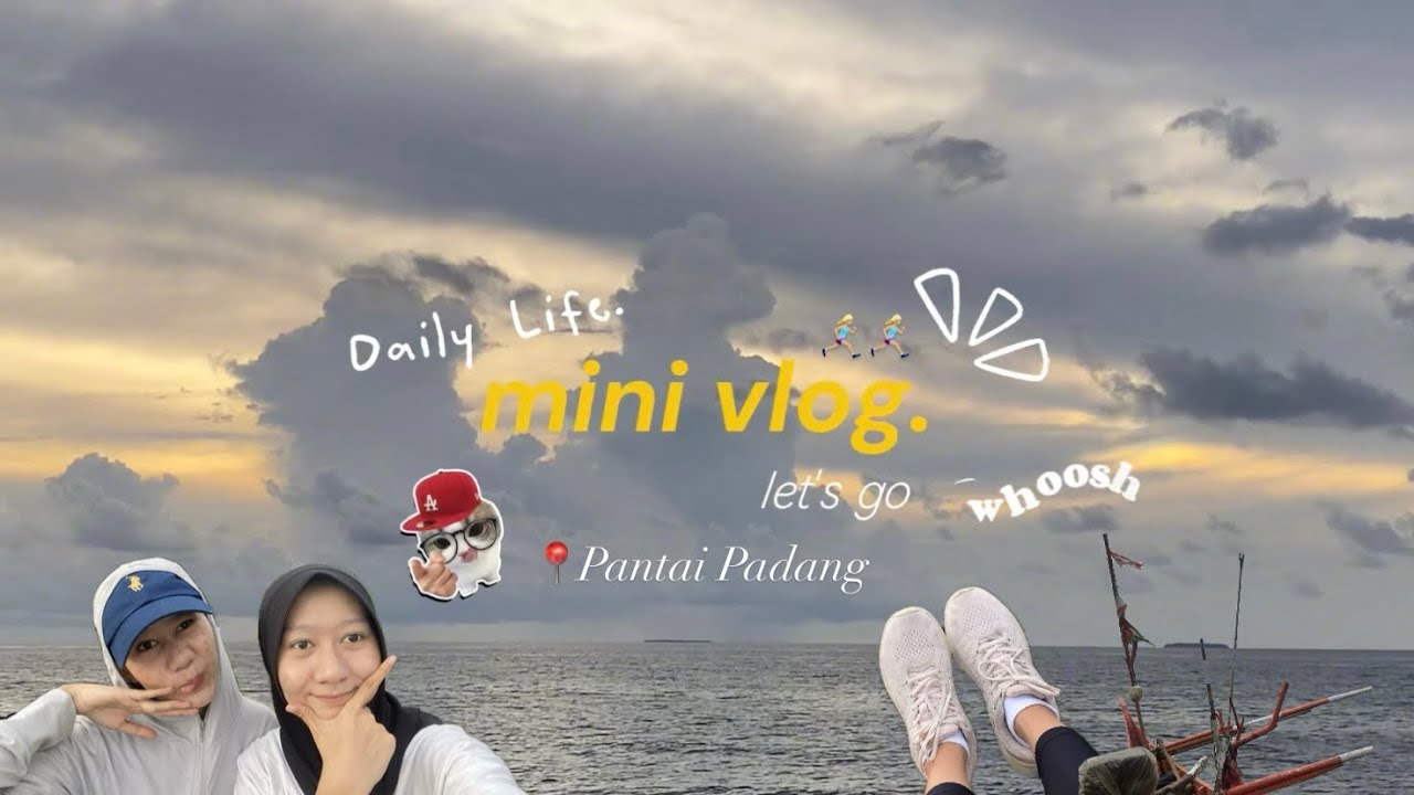 [ENG] Mini Vlog Jogging at Pantai padang