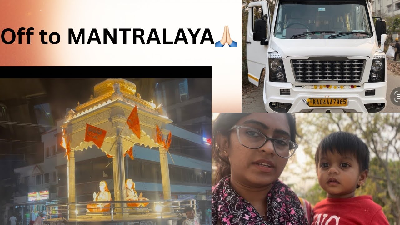 Off to MANTRALAYA🙏🏻#viral #new #shorts #dailyvlog #trending #travel #viralvideo #vlogs #kannada #fyp