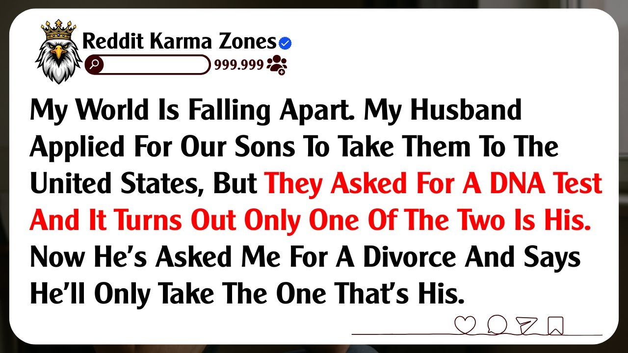 My World Is Falling Apart. My Husband Applied For Our Sons To Take Them To The United States, But...