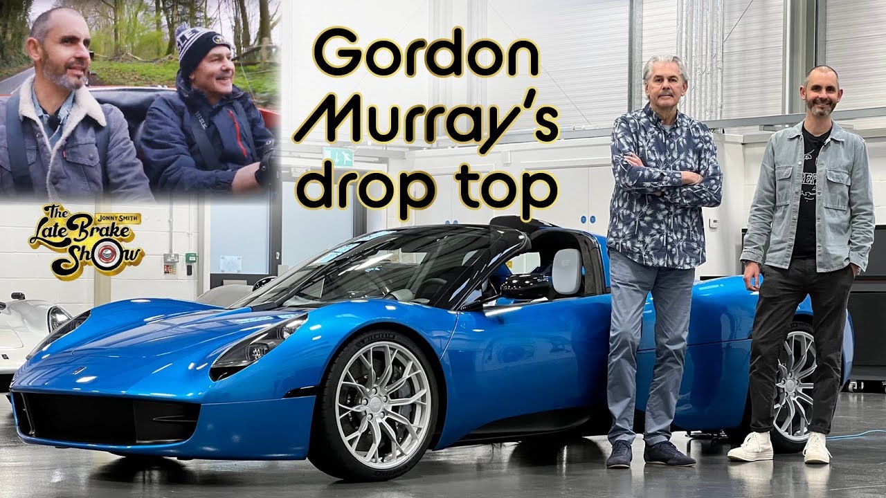 GMA T33 Spider first look + ride with Gordon Murray in his classic convertible