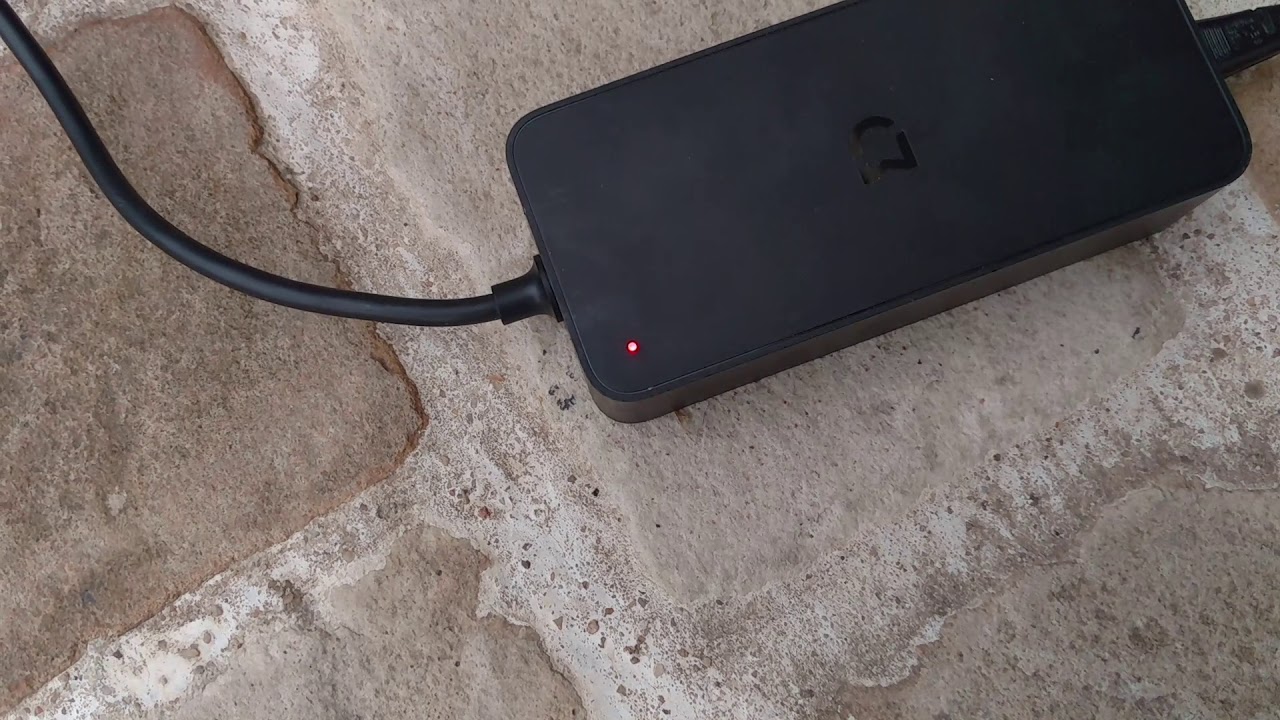 Xiaomi qicycle ef1 charging problem. Blinking red
