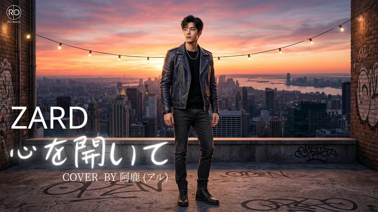 【心を開いて】ZARD | Cover song By 阿鹿 / RO Beats 🌙 孤独な夜、心の重荷を優しく降ろすように 坂井泉水 の名曲を 歌ってみた。#zard #心を開いて