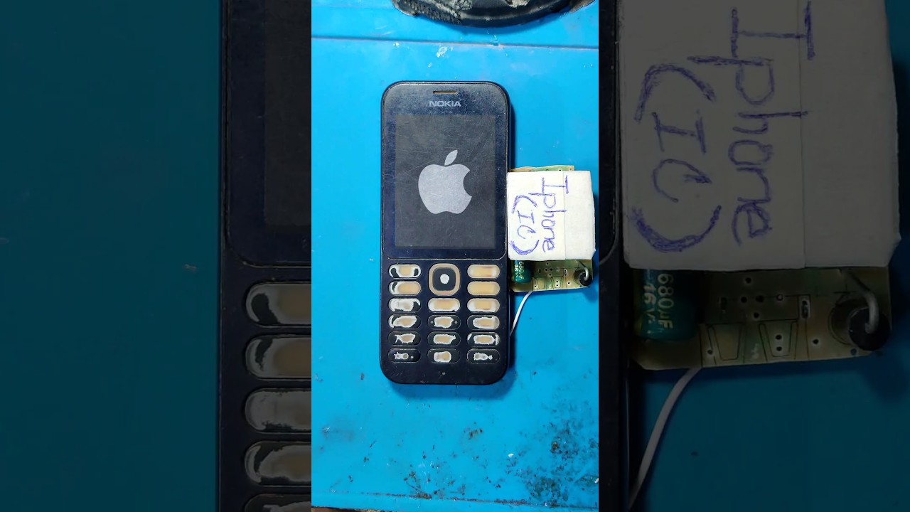 Nokia convert iPhone 📱😱 #mobile #experiment #repair #youtubeshorts #viral #trending #video