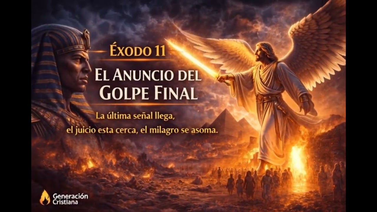 📖 ÉXODO 11 – EL ANUNCIO DEL GOLPE FINAL 🔥 | LA BIBLIA EN ALABANZA 📖