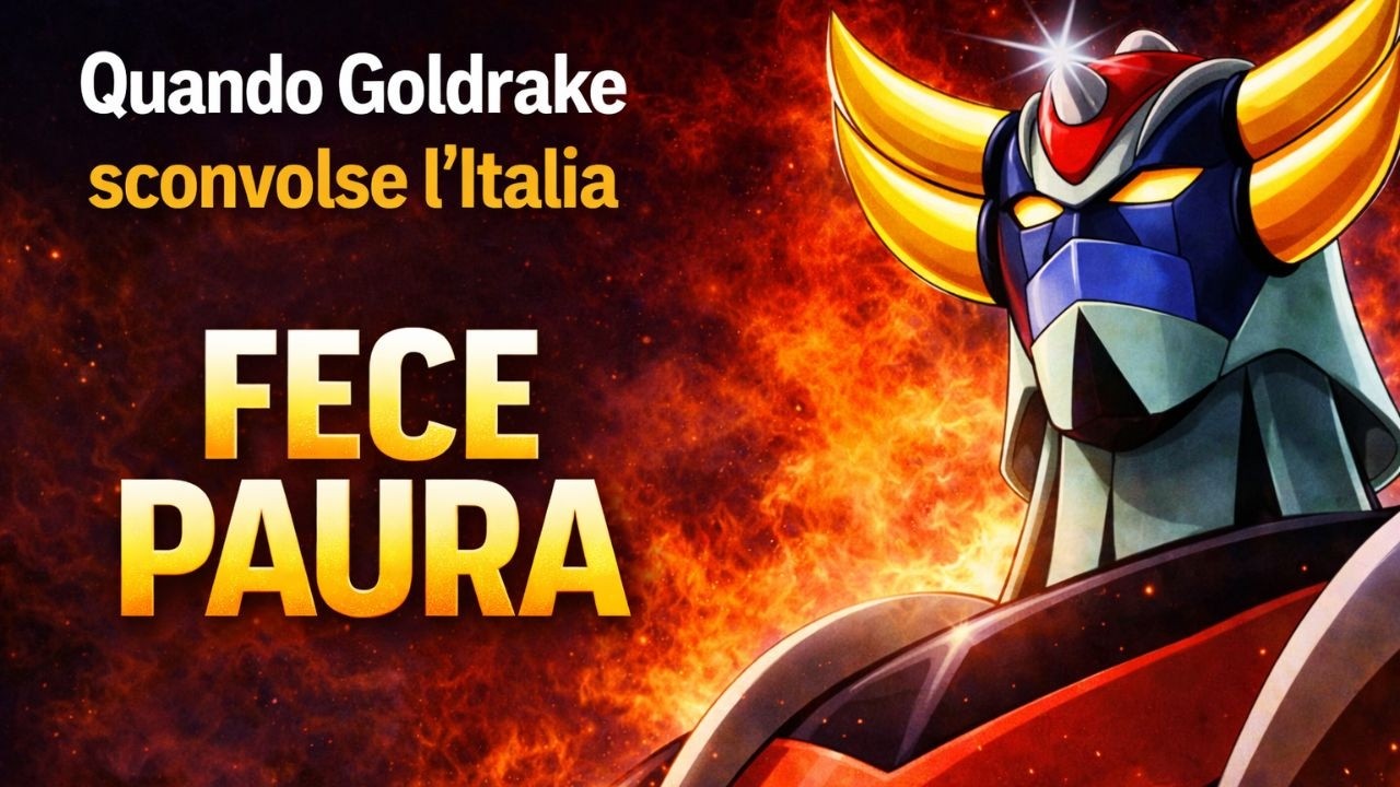 Quando Goldrake sconvolse l’Italia: il robot che fece discutere un Paese intero