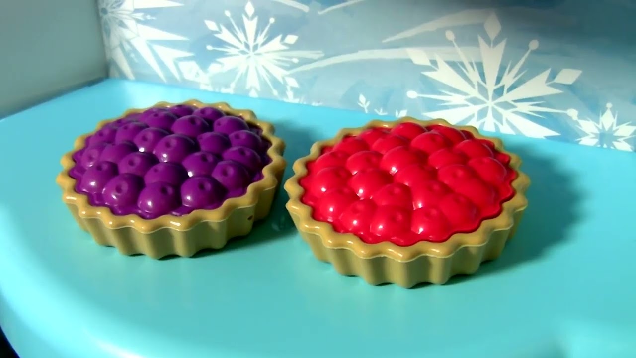 Giant Frozen Kitchen Toy Smoby Cutting Frozen Food Toys 겨울왕국부엌 Cuisine K&uuml;che кухня Cocinita Funtoys