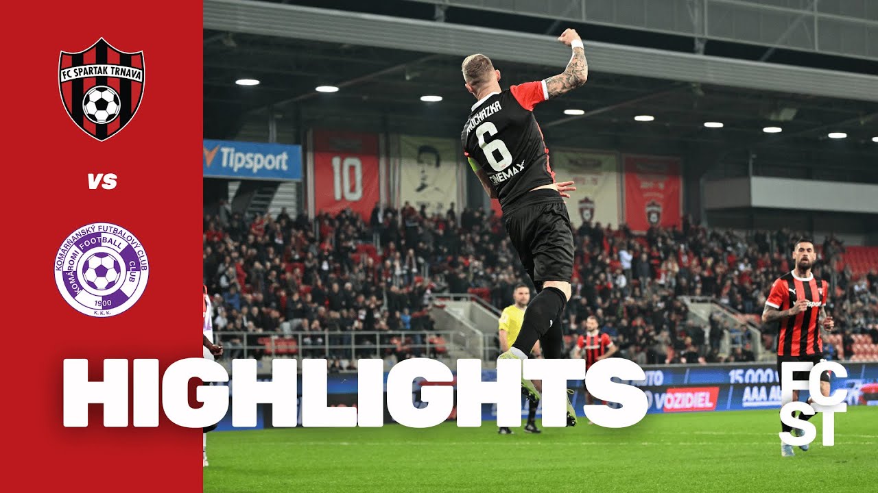 HIGHLIGHTS | FC Spartak Trnava 3:2 KFC Komárno (1:2)