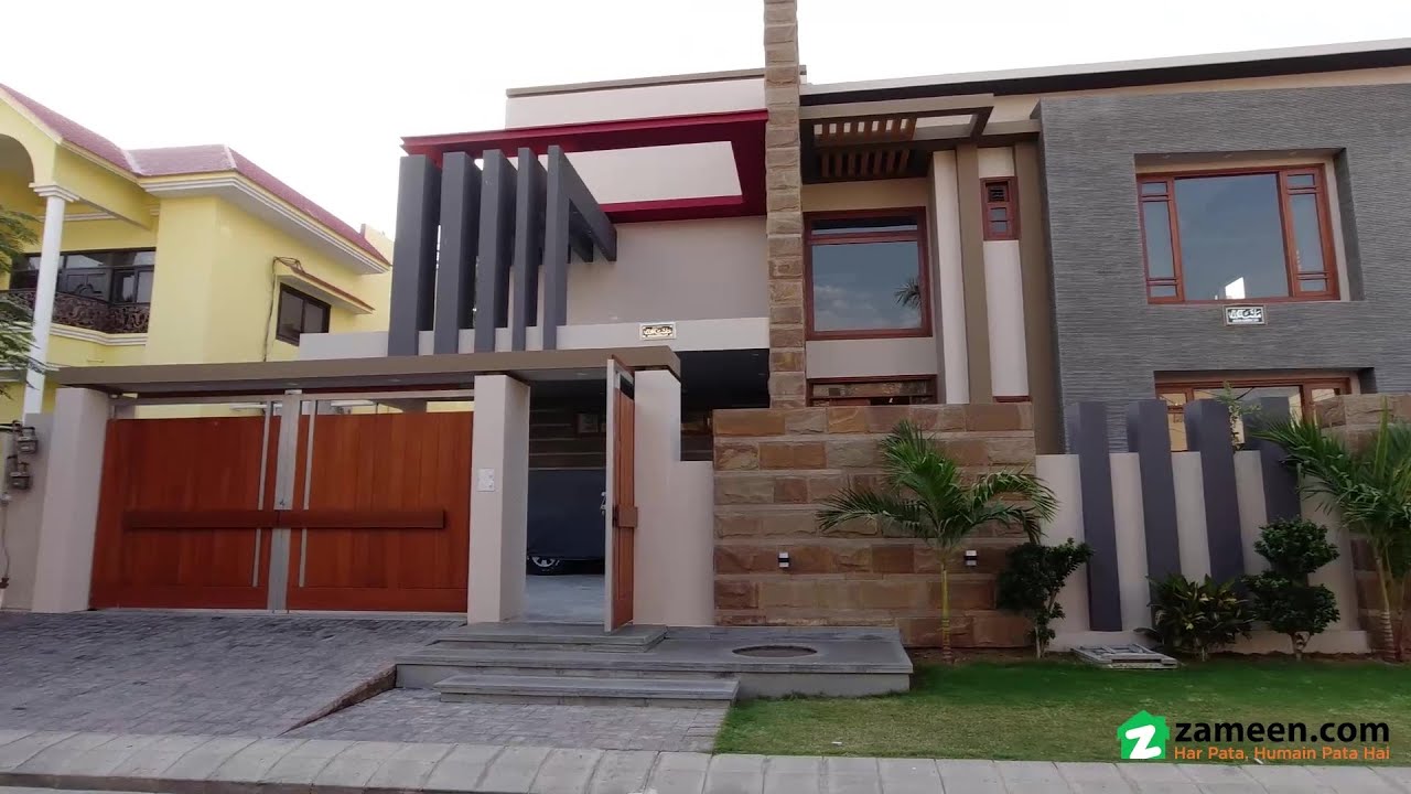 1.5 KANAL HOUSE FOR SALE IN PHASE 1 DOHS MALIR CANTT KARACHI