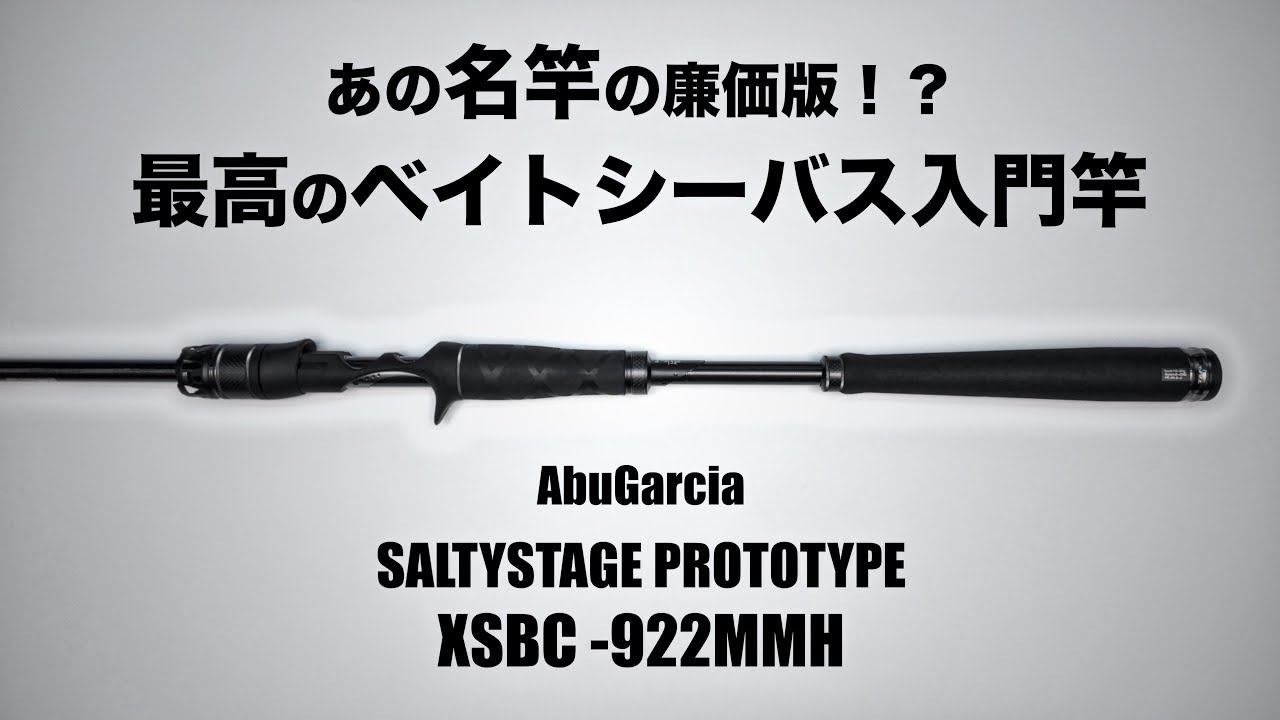 【アブガルシア】価格、曲がり、操作性。ベイトシーバスを始めるならイチオシの竿をインプレしました。【ソルティーステージプロトタイプ】
