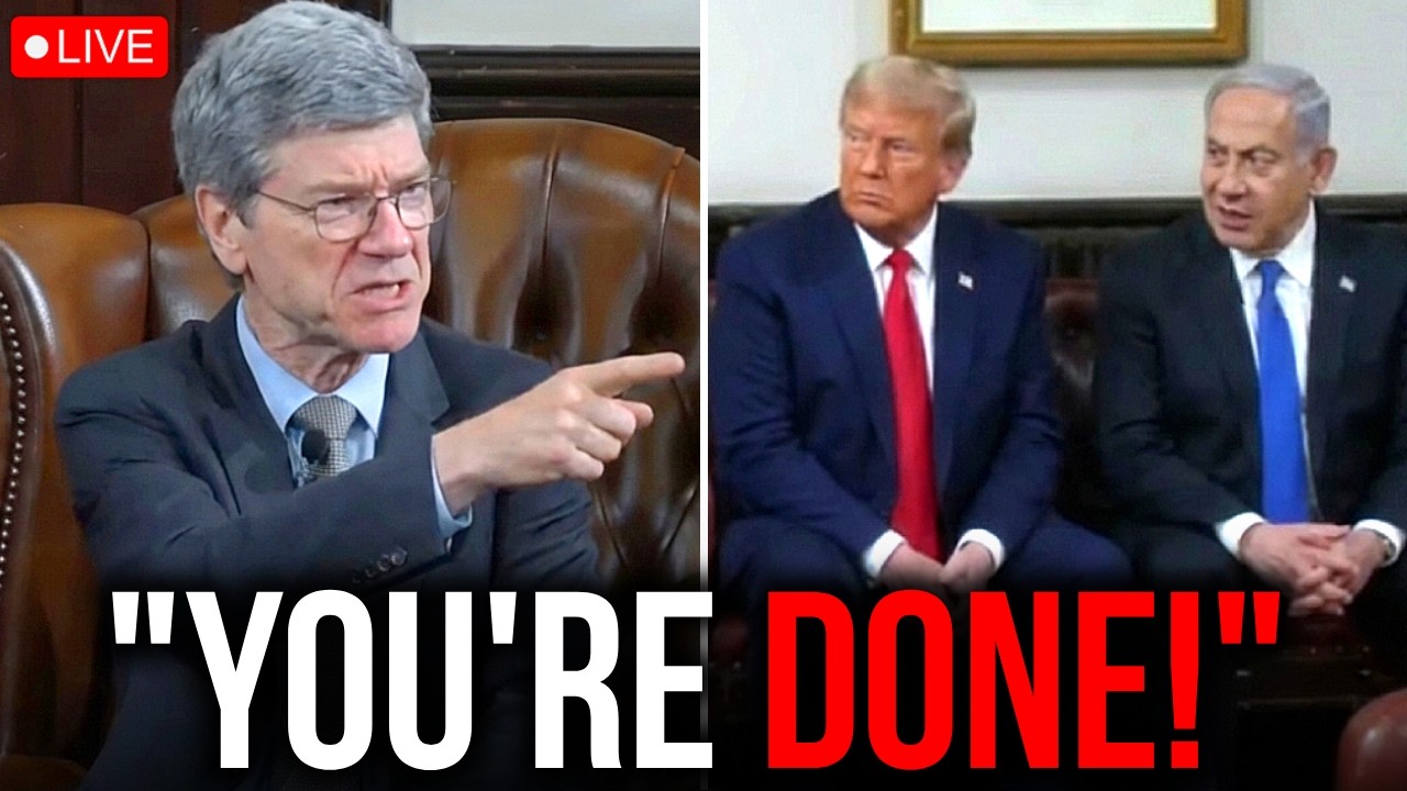 Jeffrey Sachs HUMILIATES Trump & Netanyahu LIVE: ‘Deep Dark Sons Of A…’