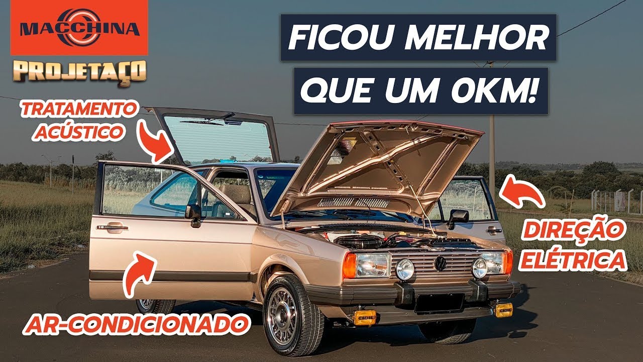 O IMPRESSIONANTE GOL GT RESTAURADO PELA BY DENI STUDIO!