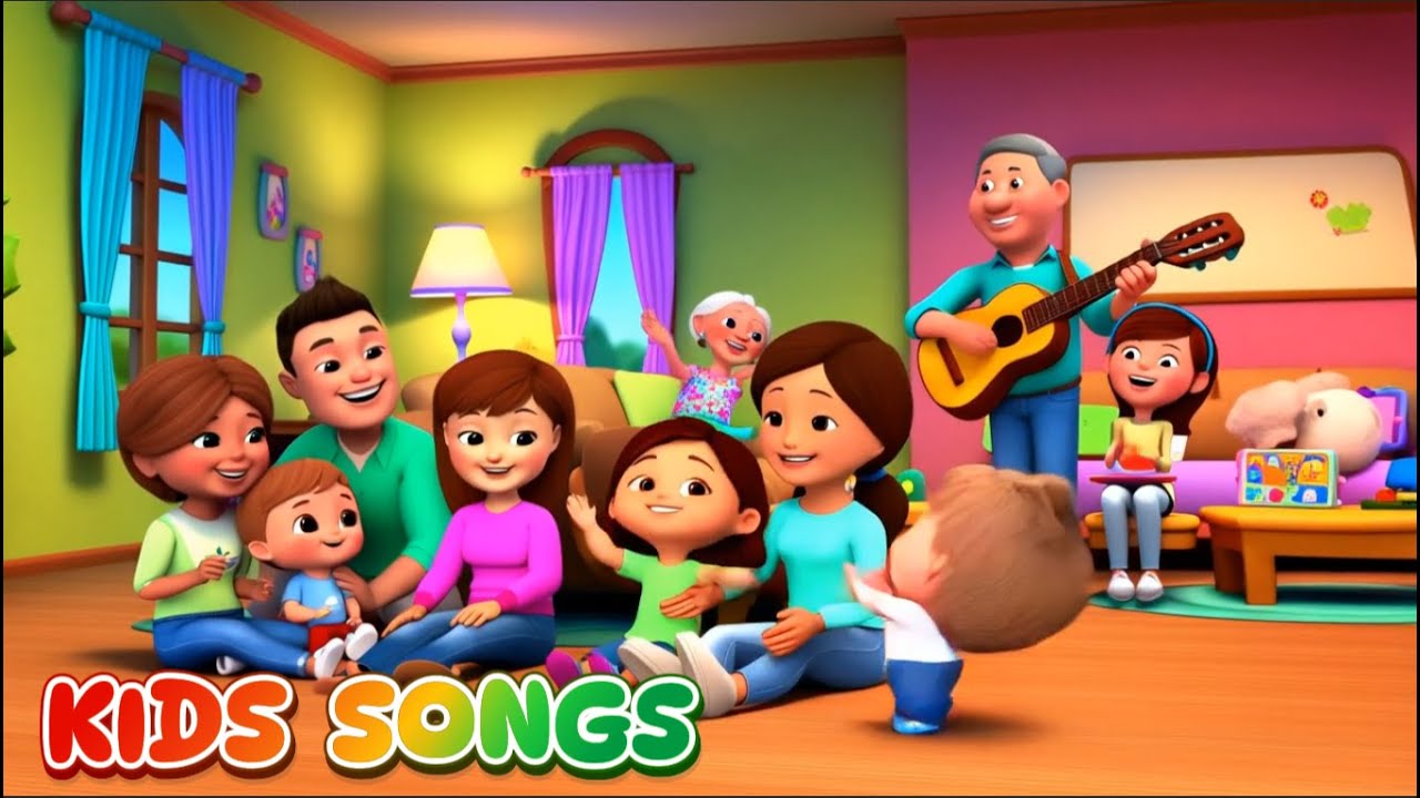 Family Song | The People In My Family | Nursery Rhymes & Kids Song