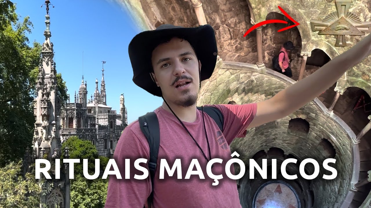 Tour pela QUINTA DA REGALEIRA revelando seu lado OCULTO| Tour Sintra