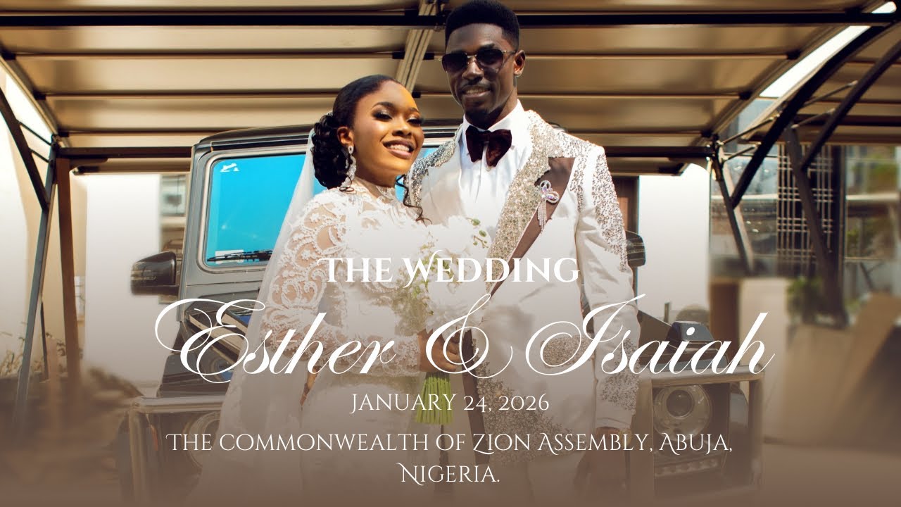 Основные моменты свадьбы Эстер и Исайи в церкви Содружества Сиона (Commonwealth of Zion Assembly)...