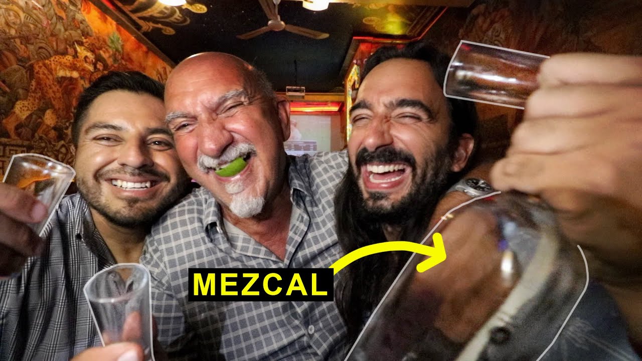 Mi Papá prueba el MEZCAL por PRIMERA VEZ *acaba mal*