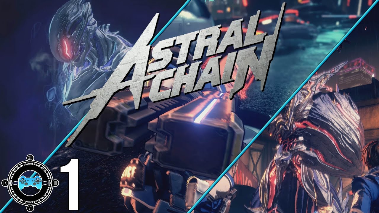 Reporting for Duty - Astral Chain Part 1 (Blind Let's Play)
