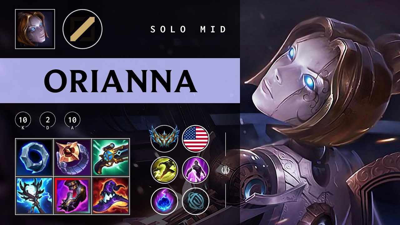Orianna Mid vs Mel - NA Challenger Patch 25.24
