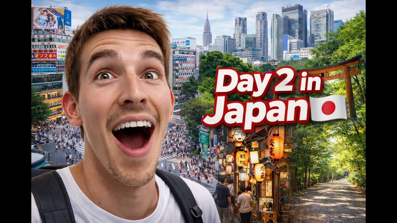 Tokyo is INSANE 🇯🇵 Exploring Tokyo For The First Time | Day 2 in Japan