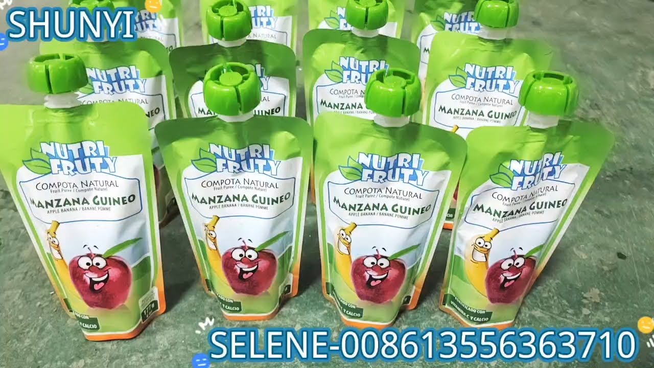 101 ways to juice spout pouch filling machine