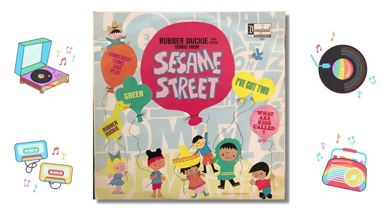 'Rubber Duckie And Other Songs From Sesame Street' | SIDE 1 | Disneyland Records | 1970 album