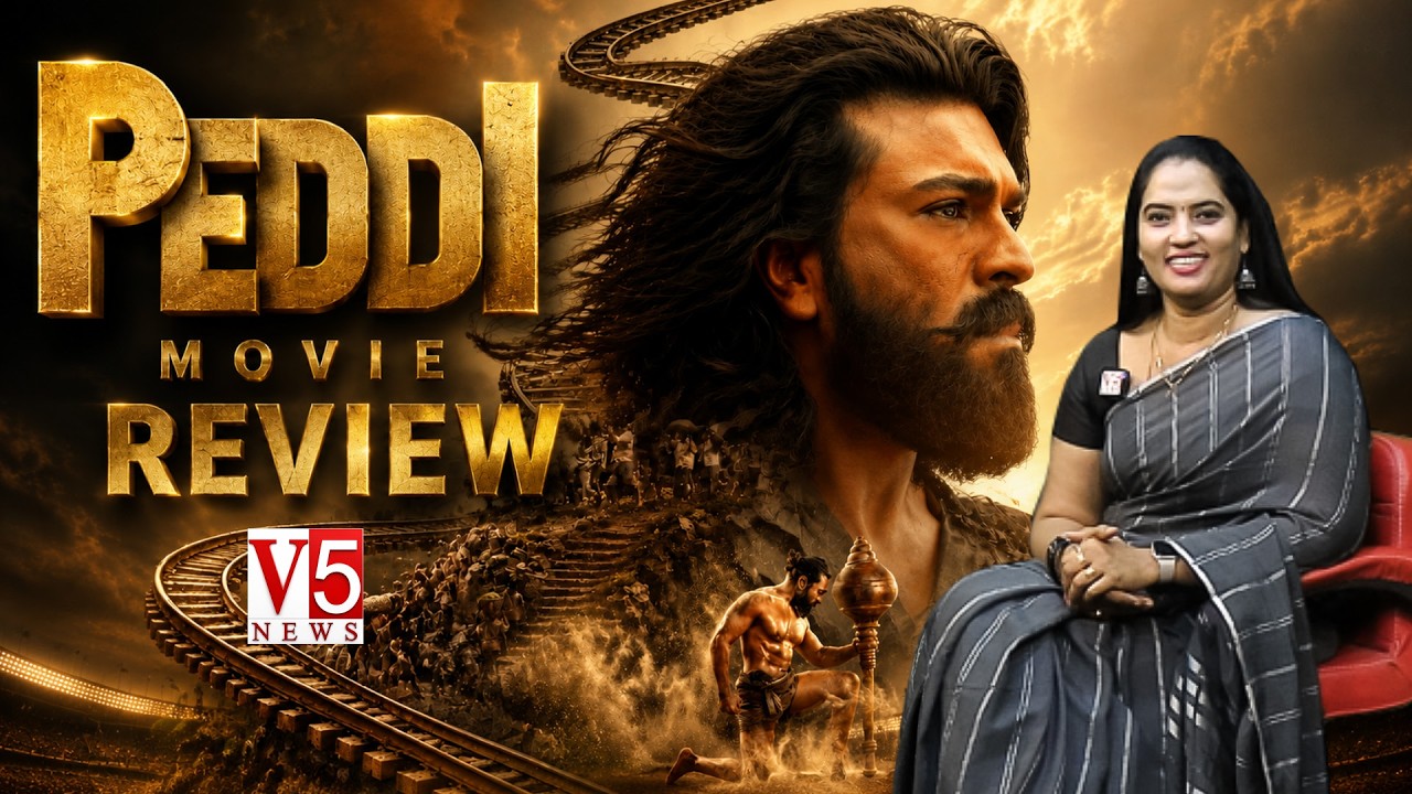 PEDDI Movie Review | Ram Charan | Buchi Babu Sana | Janhvi Kapoor I V5 ET