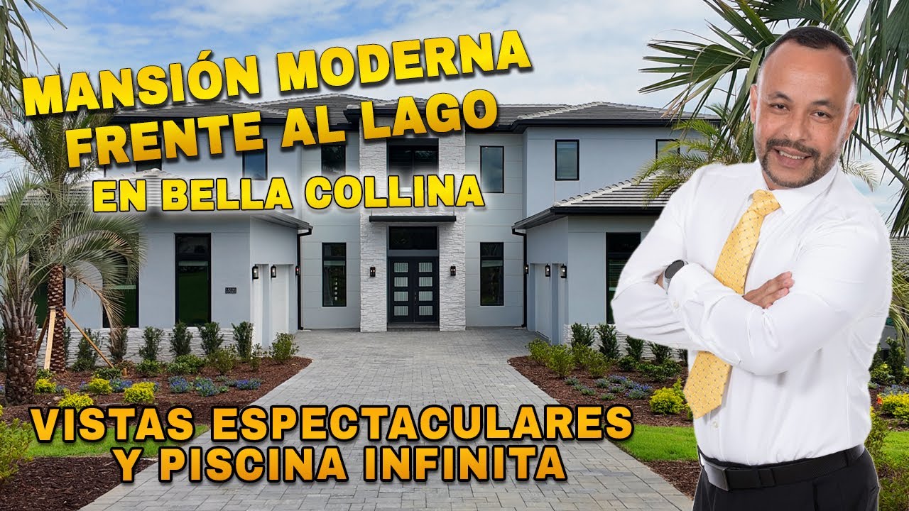 Mansion Moderna Frente al Lago.. En Bella Collina Florida