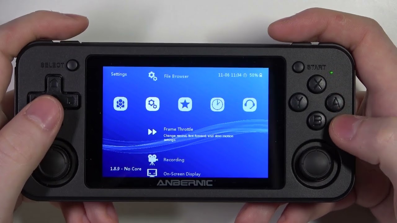 How To Enable & Disable Rewinds On Whatsko Anbernic RG351P