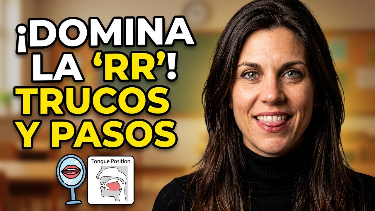 Pronunciación de la RR en español (2): paso a paso y trucos
