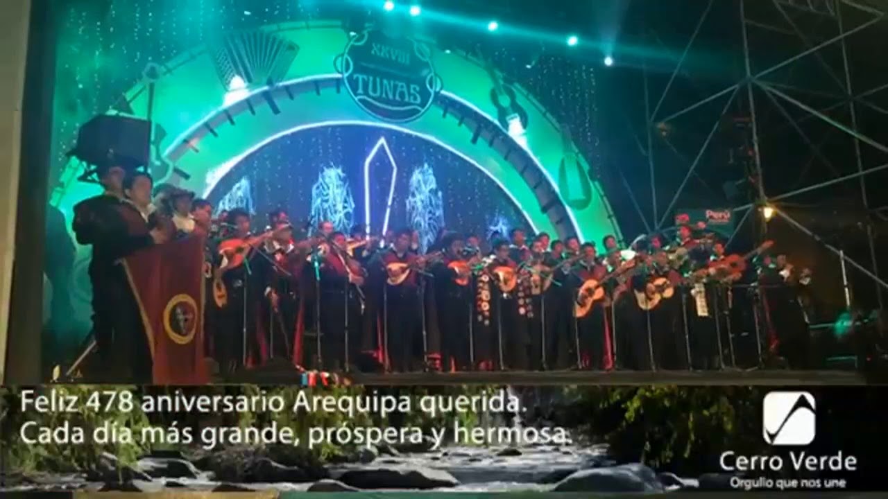 Tuna UNSA 50 años - Barrio de 