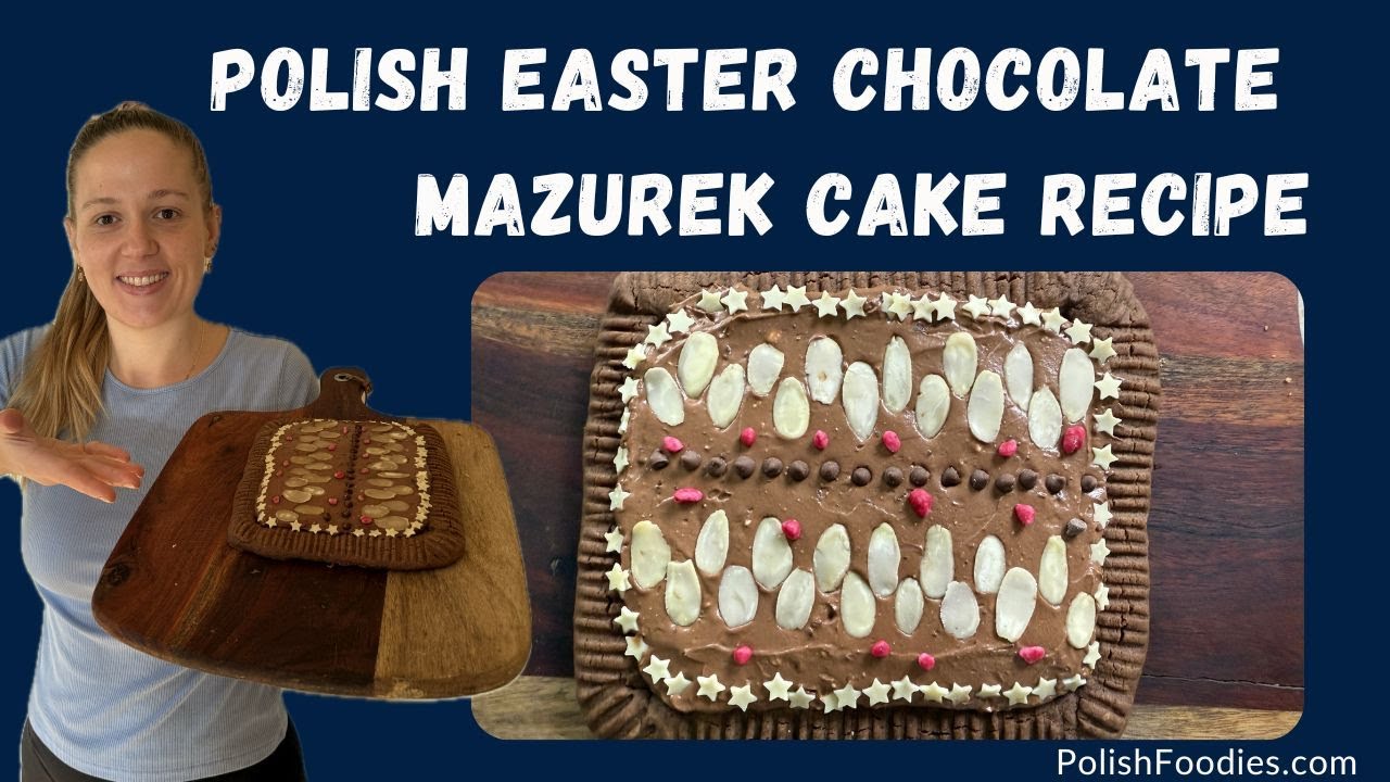 Polish Easter Chocolate Mazurek Recipe [Mazurek Czekoladowy]