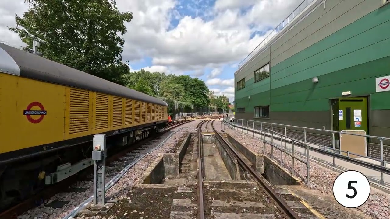 London Underground Driver’s View | Acton Works – Route Learning