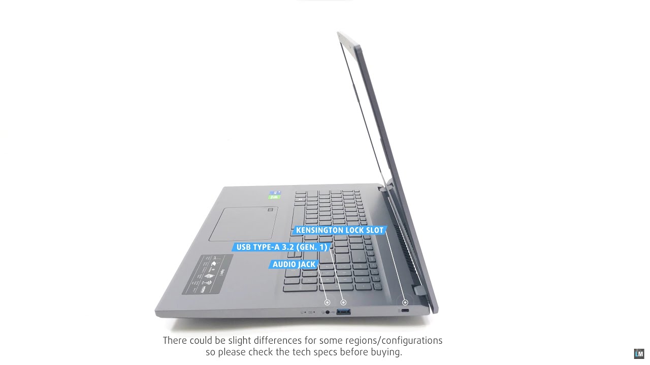 🔄 Acer Aspire 5 (A517-53G) - Ports info and 360&ordm; look