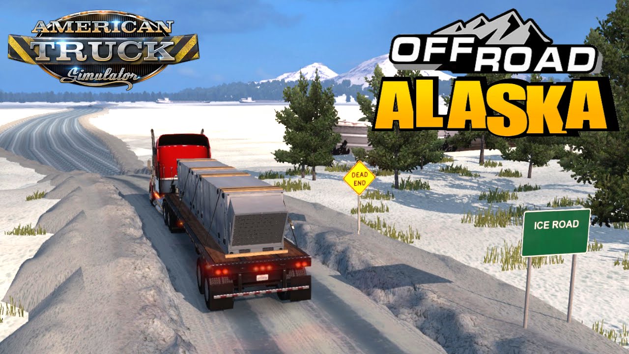 American Truck Simulator USA OFFROAD ALASKA MAP