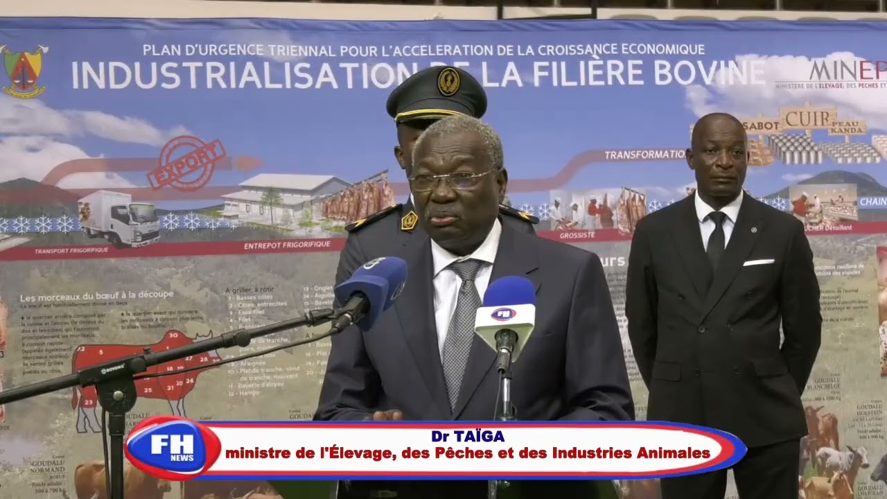 Cameroun: Présentation des vœux au MINEPIZ Dr TAÏGA.