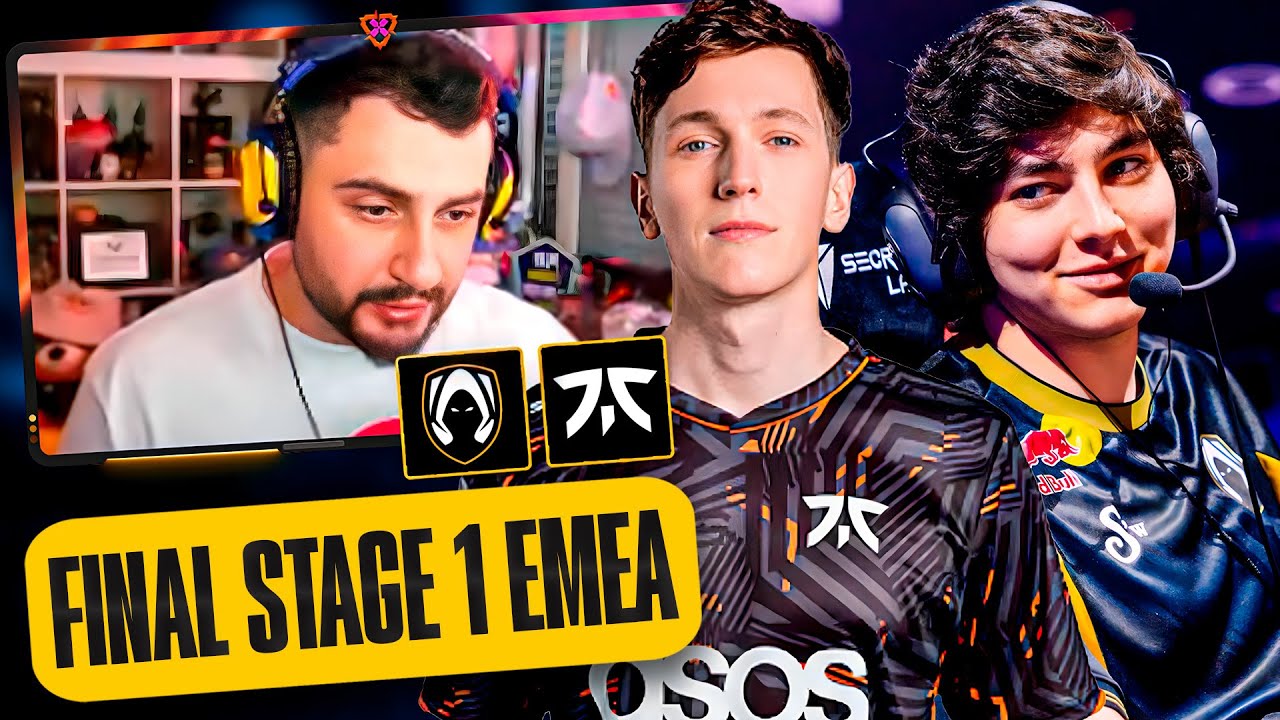 MIXWELL REACCIONA A FNATIC VS HERETICS - FINAL VCT EMEA STAGE 1 | Mixwell