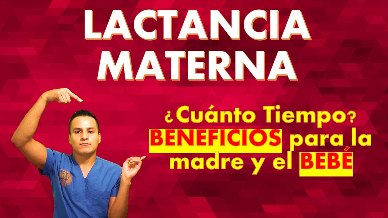 👶🏻👩‍👦 Lactancia Materna - BENEFICIOS para la madre y el bebé