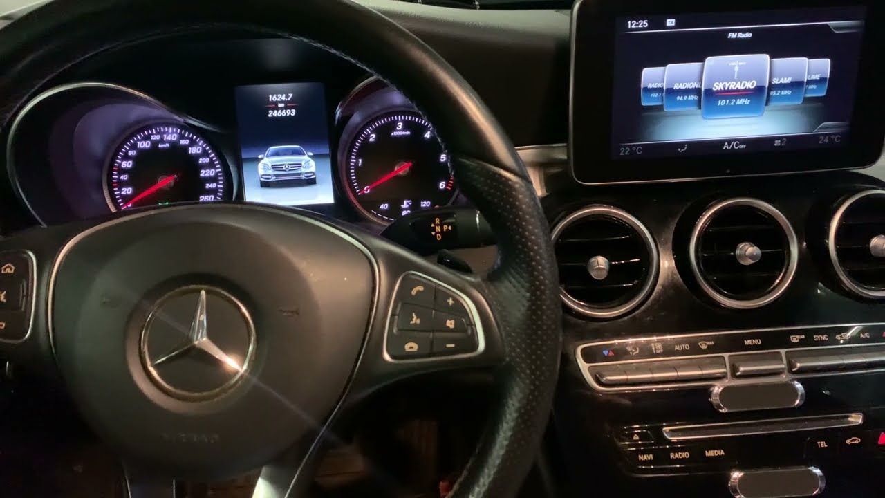 Mercedes C Class W205 СЕКРЕТНОЕ / ДИЛЕРСКОЕ меню